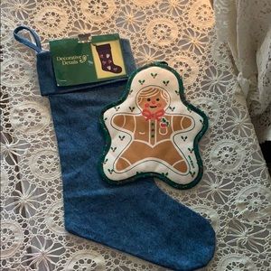 Christmas Stocking & Potholder